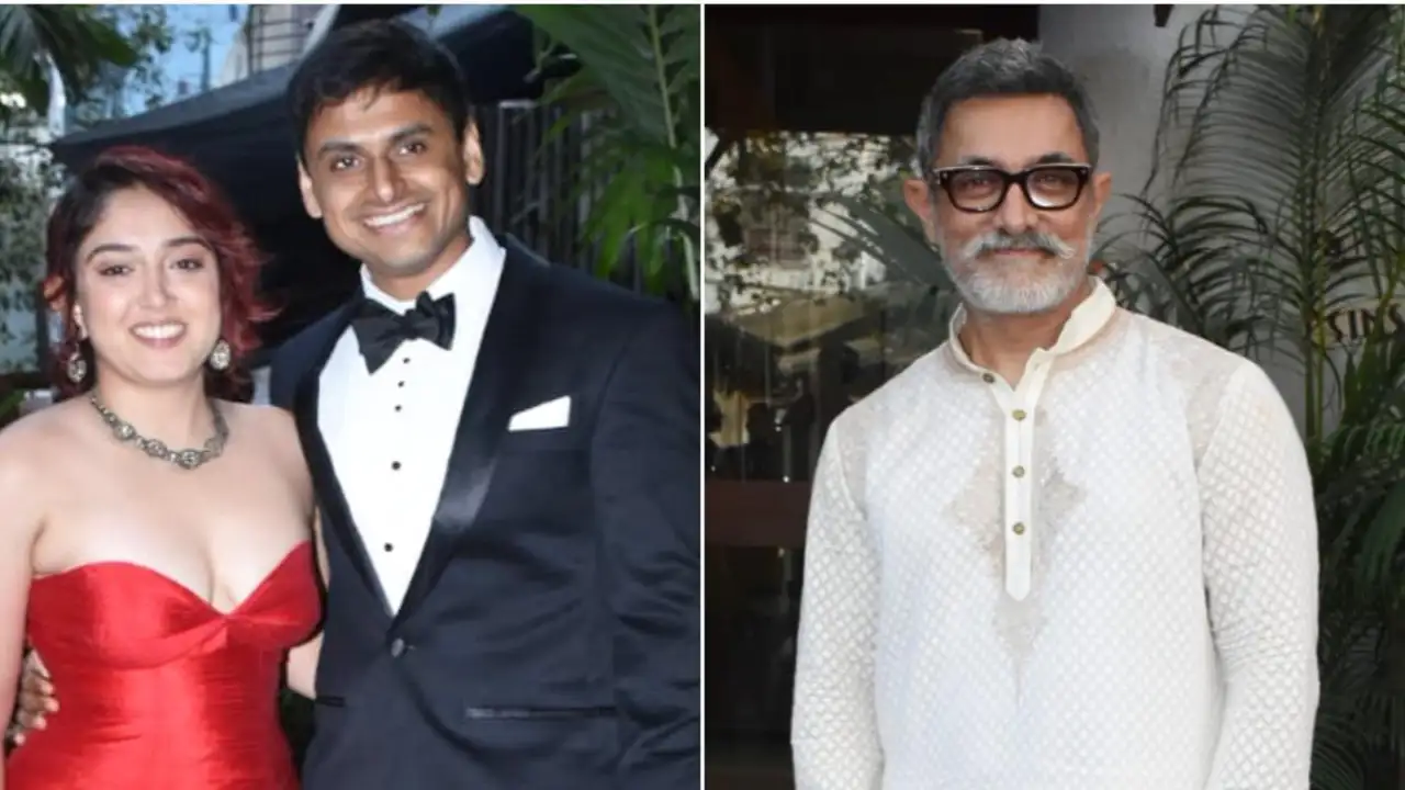 Aamir Khan takes us back to the 90s as he dances to ‘Papa Kehte Hai’ at Ira Khan’s engagement; Video Aamir Khan takes us back to the 90s as he dances to ‘Papa Kehte Hai’ at Ira Khan’s engagement; Video