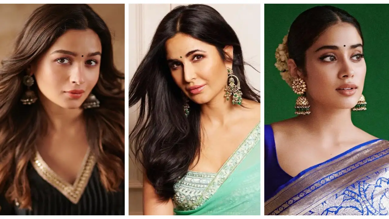Alia Bhatt, Katrina Kaif, Janhvi Kapoor; 5 Times Celebs proved you can  never go wrong with a tiny black bindi | PINKVILLA