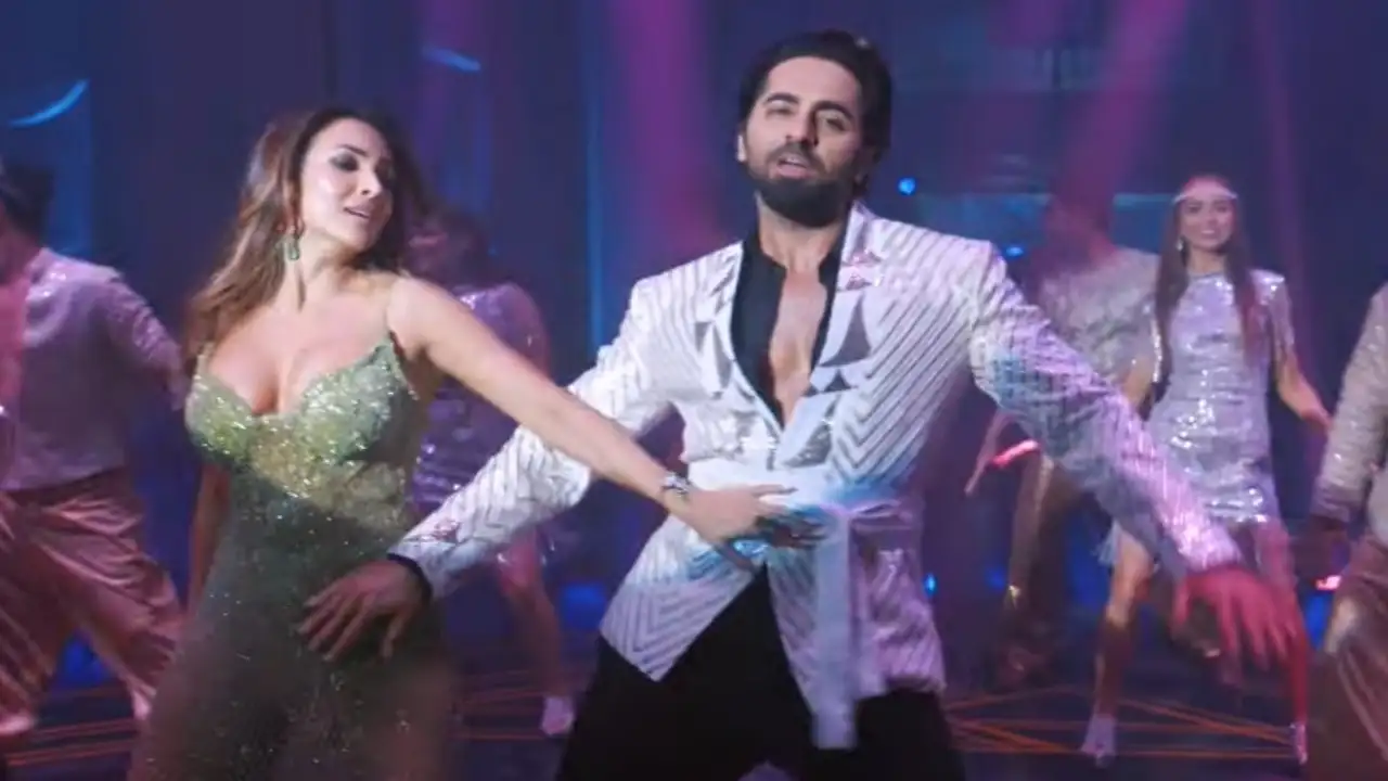An Action Hero Song Aap Jaisa Koi: Malaika Arora, Ayushmann Khurrana give retro vibes with modern twist An Action Hero Song Aap Jaisa Koi: Malaika Arora, Ayushmann Khurrana give retro vibes with modern twist