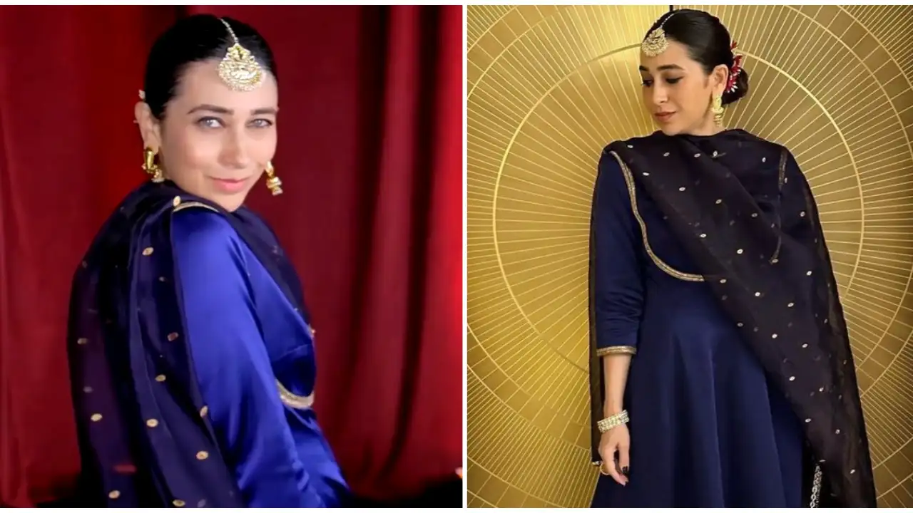 Karisma Kapoor in a Raw Mango kurta suit looks flawlessly ultra-glam; Yay or Nay? 