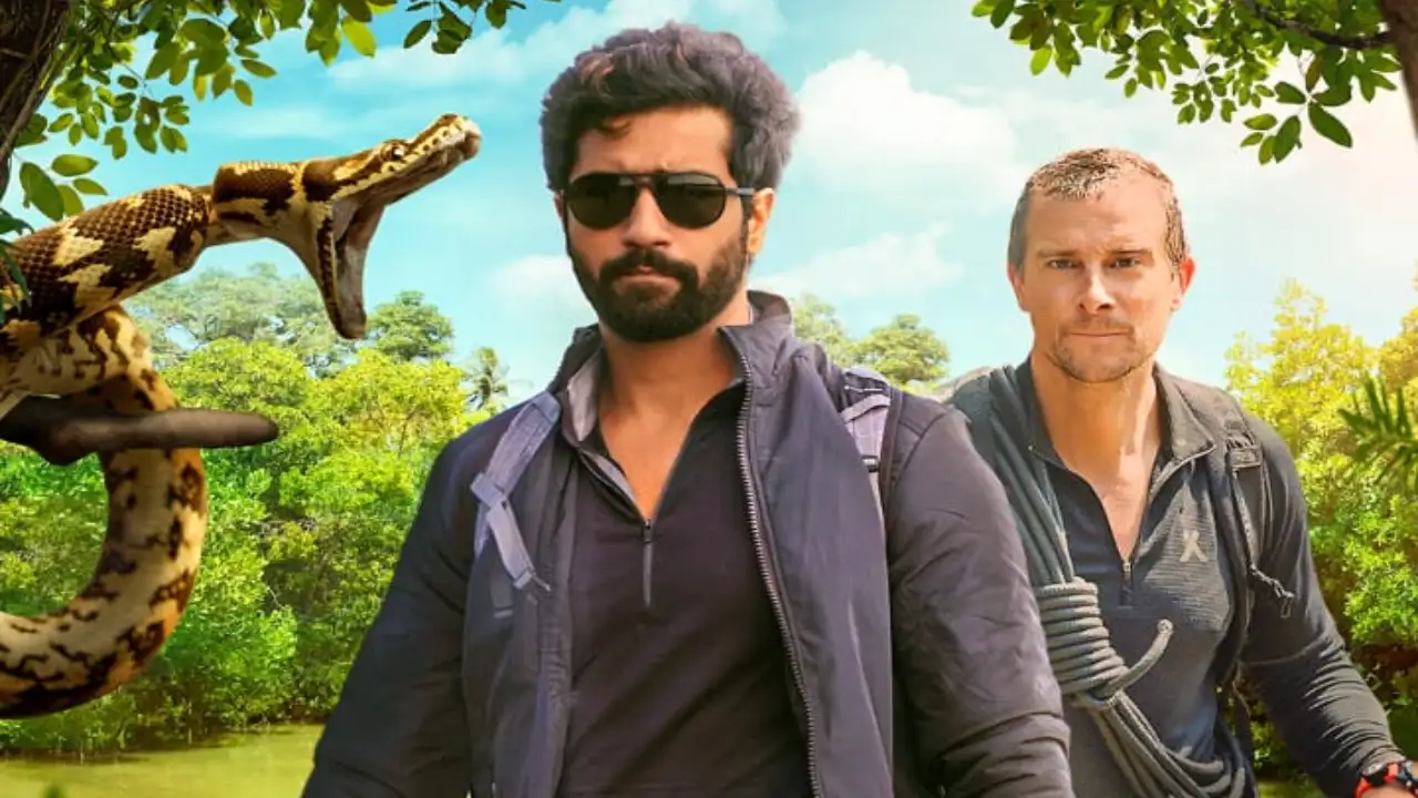 Vicky Kaushal is back on the latest episode of Into The Wild, with adventure junkie Bear Grylls and this time with a bang. Discovery Channel India's Instagram handle