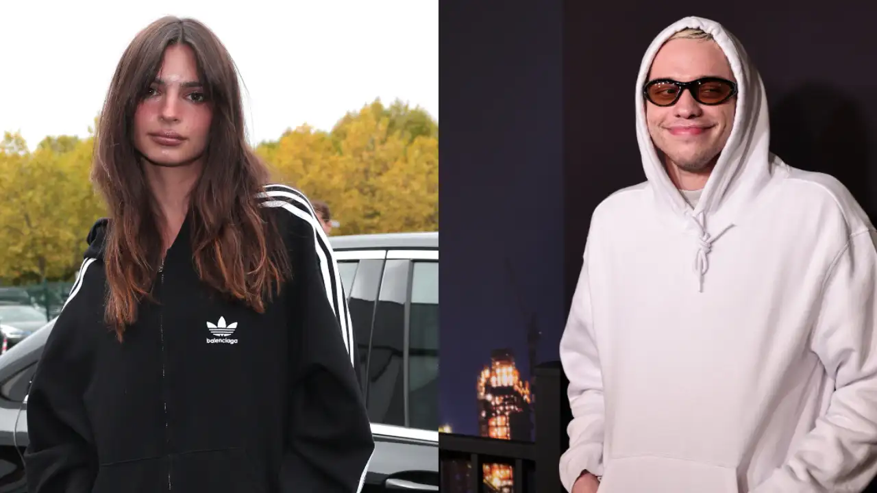 Emily Ratajkowski and Pete Davidson hang out in New York. Pete Davidson Emily Ratajkowski
