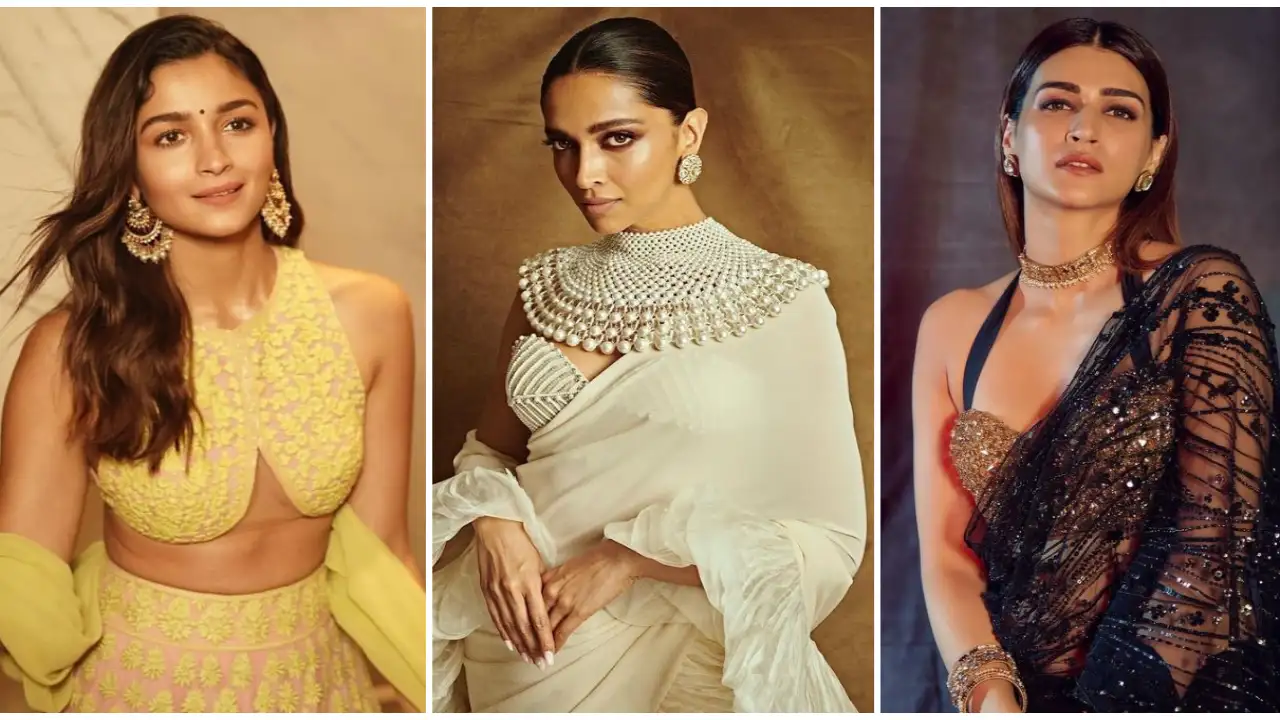 Alia Bhatt, Deepika Padukone to Kriti Sanon: 7 Diva-approved blouses for wholesome desi looks Alia Bhatt, Deepika Padukone to Kriti Sanon: 7 Diva-approved blouses for wholesome desi looks