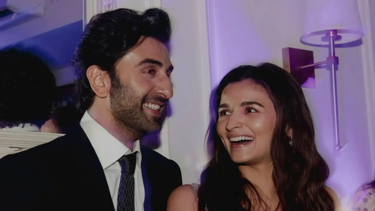Picture courtesy: Alia Bhatt Instagram Alia Bhatt and Ranbir Kapoor's throwback picture from their wedding party