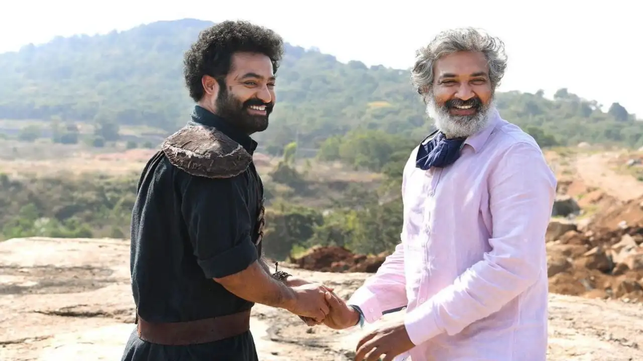 SS Rajamouli lauds Jr NTR Photo Courtesy: (Instagram)