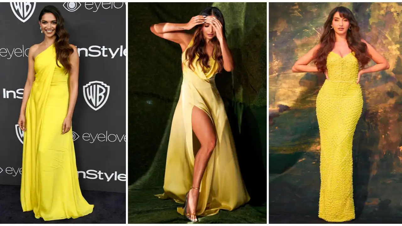 Deepika Padukone, Malaika Arora to Nora Fatehi: 5 Yellow gowns all for the ultra-glam party season Deepika Padukone, Malaika Arora to Nora Fatehi: 5 Yellow gowns all for the ultra-glam party season