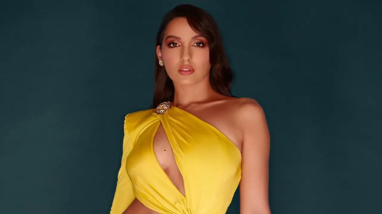 Nora Fatehi's fan cries tears of joy as she meets the actress on the sets Nora Fatehi's fan cries tears of joy as she meets the actress on the sets