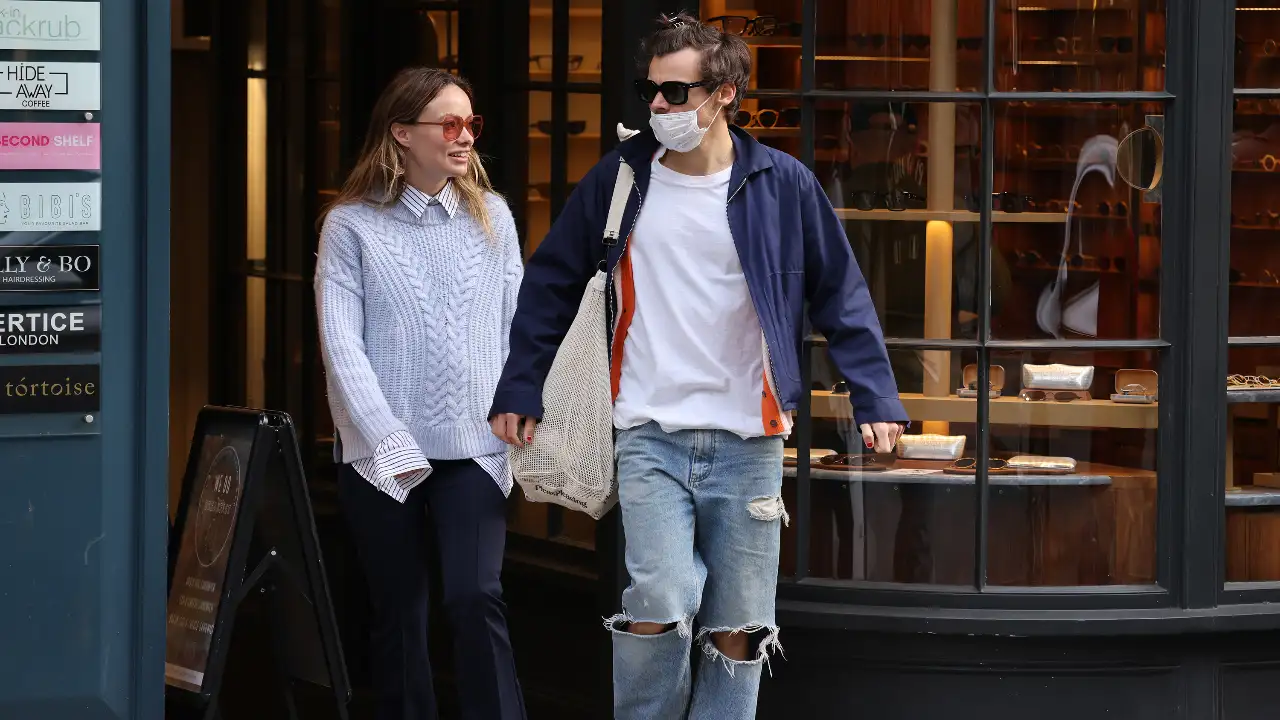 Harry Styles and Olivia Wilde met and fell in love on the sets of Don't Worry Darling. Getty Images