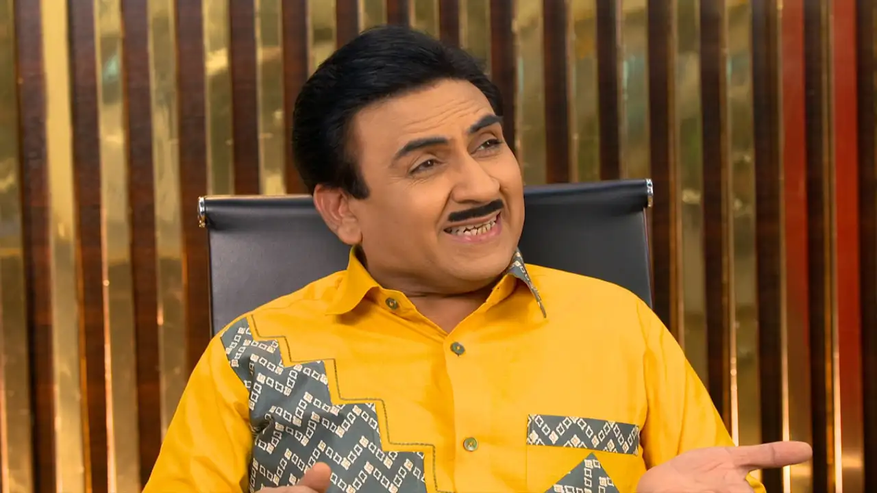 Jethalal in a still from Taarak Mehta Ka Ooltah Chashmah (Image source: Sonyliv) Dilip Joshi