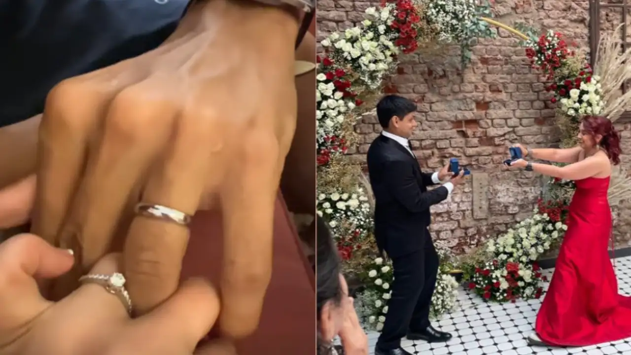 Ira Khan-Nupur Shikhare flaunt their rings post engagement; Share INSIDE pics from the ceremony