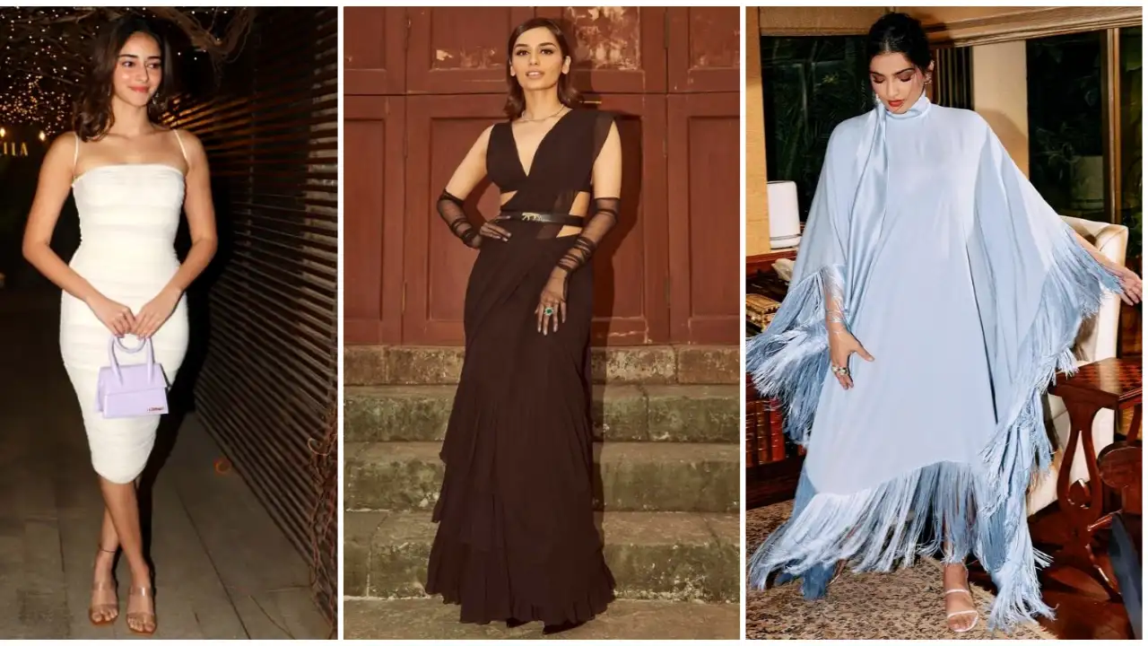Ananya Panday, Manushi Chhillar to Sonam Kapoor: A roundup of the most GLAM celebrity looks from the week