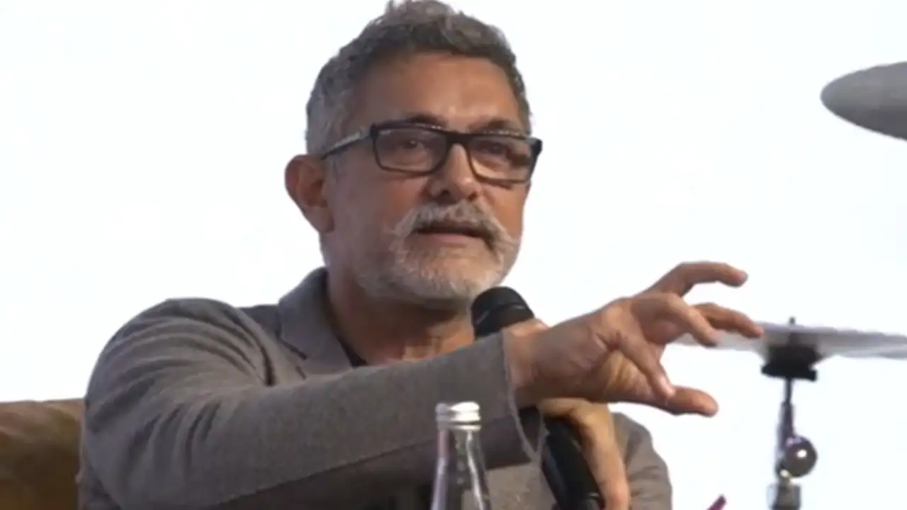 Aamir Khan sports grey hair and beard at Delhi event, says he has been 'lost' in work for 35 years; Video | PINKVILLA Aamir Khan sports grey hair and beard at Delhi event, says he has been 'lost' in work for 35 years; Video | PINKVILLA