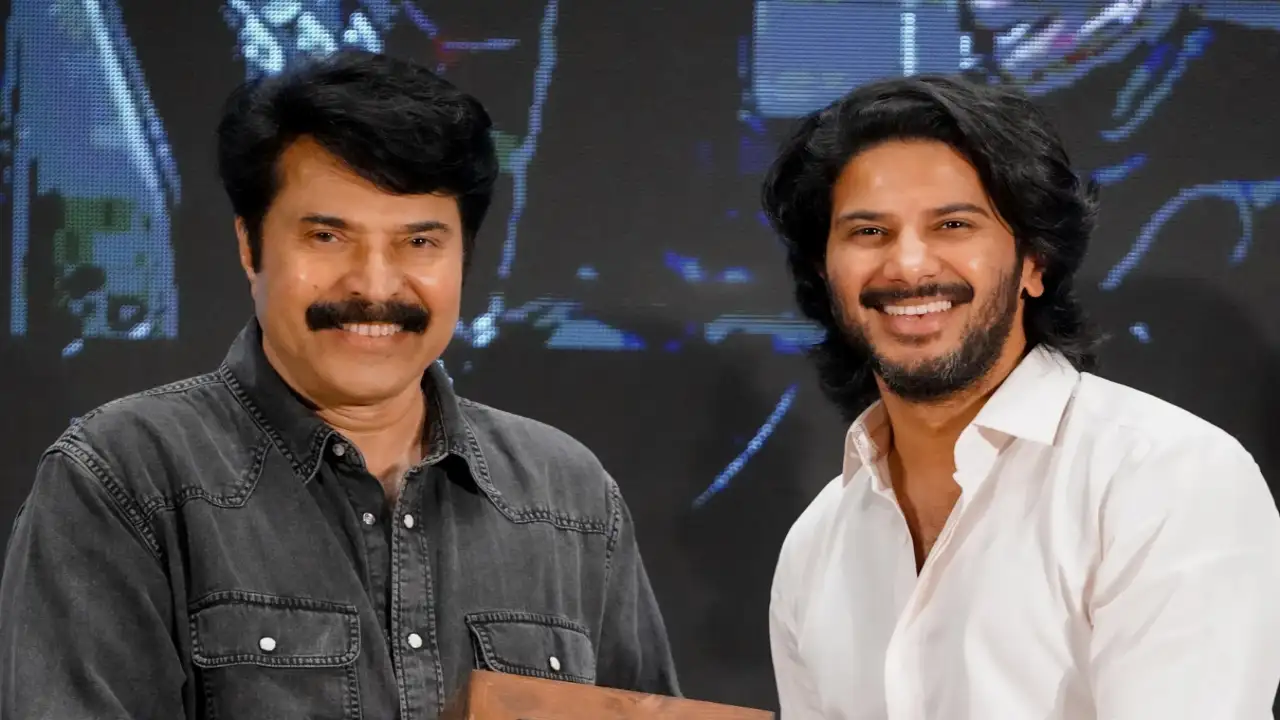 Image credits: Mammootty Facebook Mammootty, Dulquer Salmaan