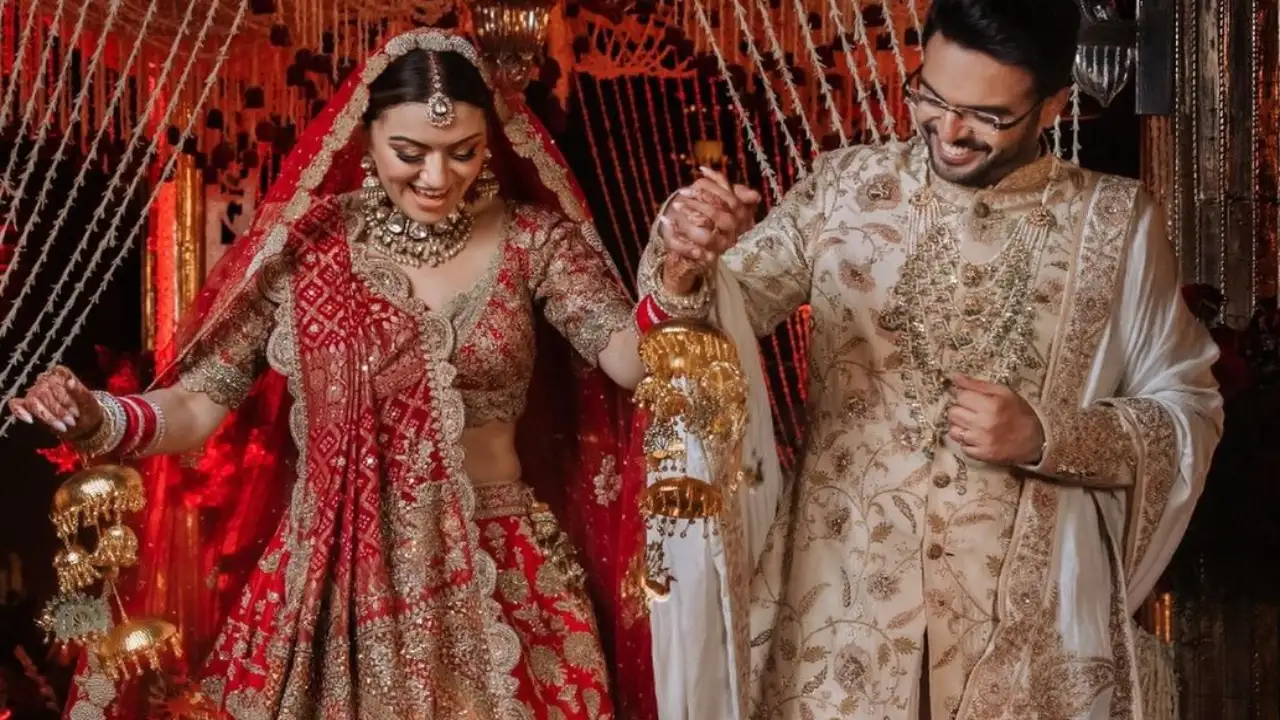 BTS VIDEO of Hansika Motwani getting ready for her wedding Photo Courtesy: (Instagram)