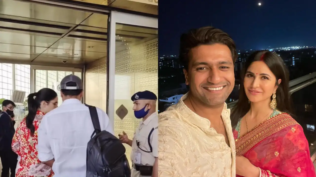 Watch Katrina Kaif being stopped at airport gate by CISF officer as she heads for a vacay with Vicky Kaushal Watch Katrina Kaif being stopped at airport gate by CISF officer as she heads for a vacay with Vicky Kaushal