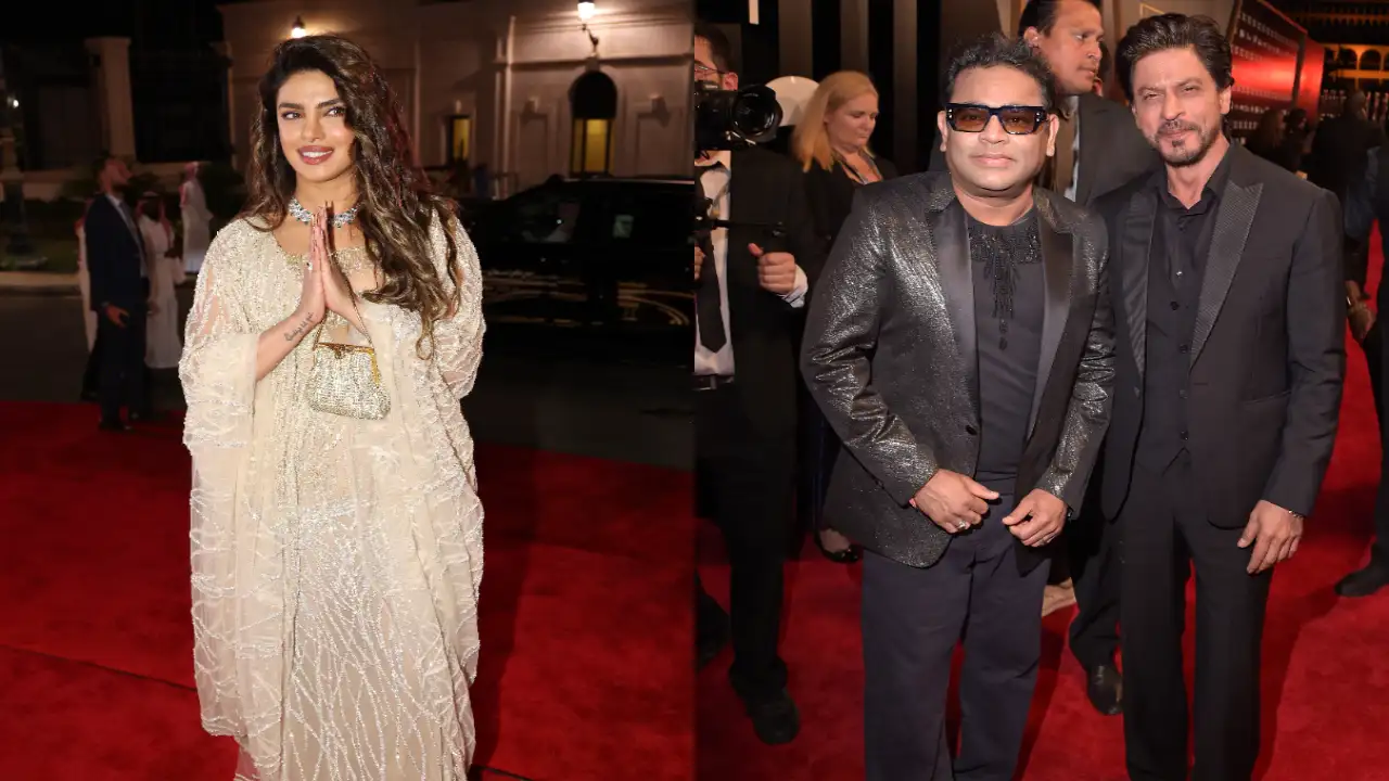 Shah Rukh Khan, Priyanka Chopra and AR Rahman attend the Red Sea International Film Festival; PICS