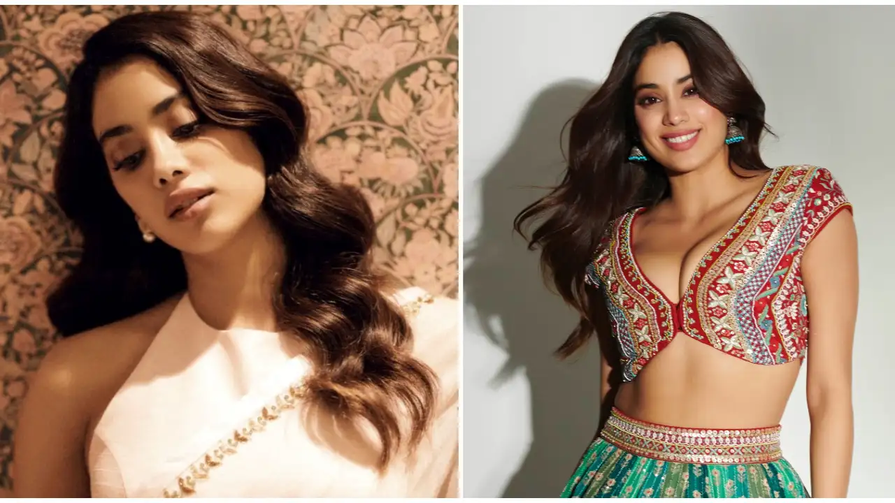 Janhvi Kapoor's Atelier Shikaarbagh and Anita Dongre outfits are the kind of desi daze we desire