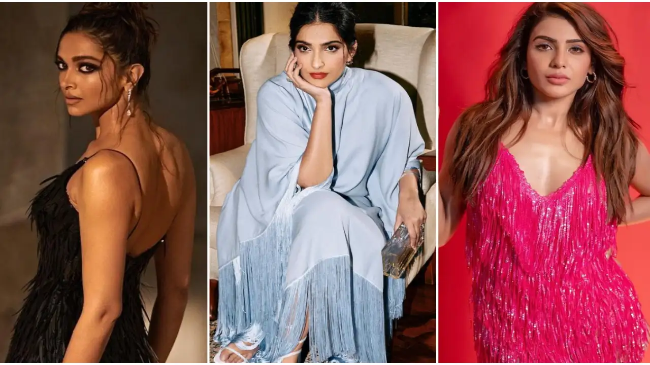 Fashion Roundup 2022: Deepika Padukone, Sonam Kapoor, and other divas who stood out in fringe outfits