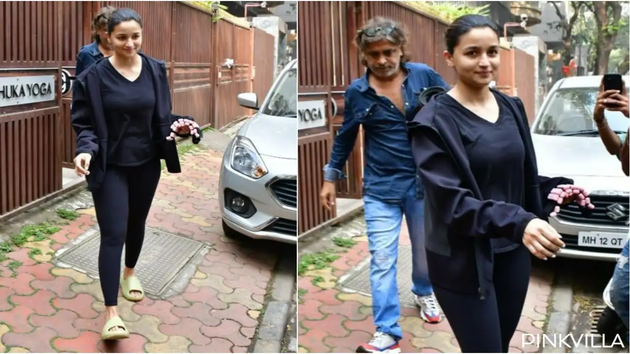 Picture courtesy: Viral Bhayani Alia Bhatt gets clicked