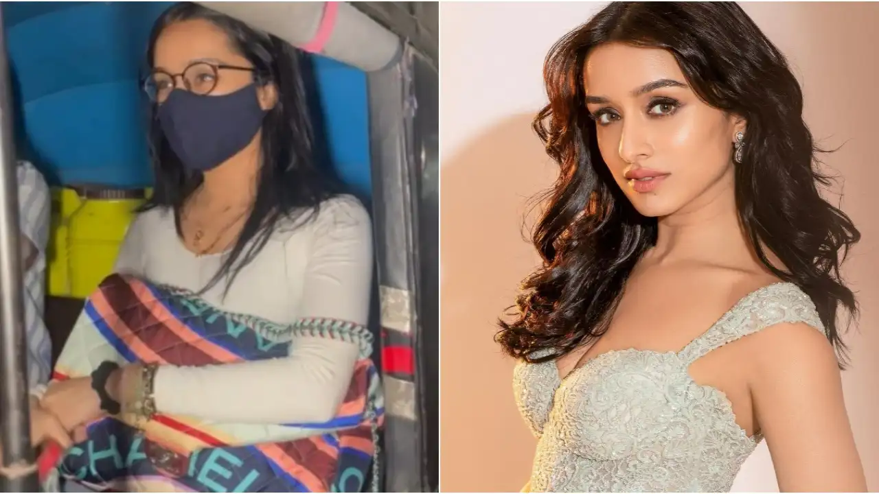 Picture courtesy: Pinkvilla / Shraddha Kapoor Instagram Shraddha Kapoor travels in an auto