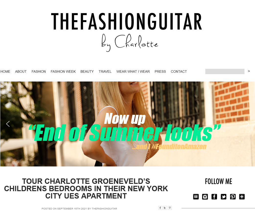 The Fashion Guitar is one of the best-fashion-blogs