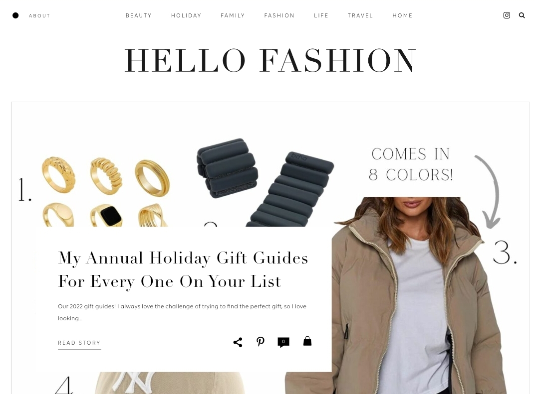 Hello Fashion is one of the best-fashion-blogs