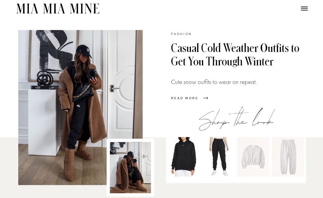 Mia Mia Mine is one of the best-fashion-blogs