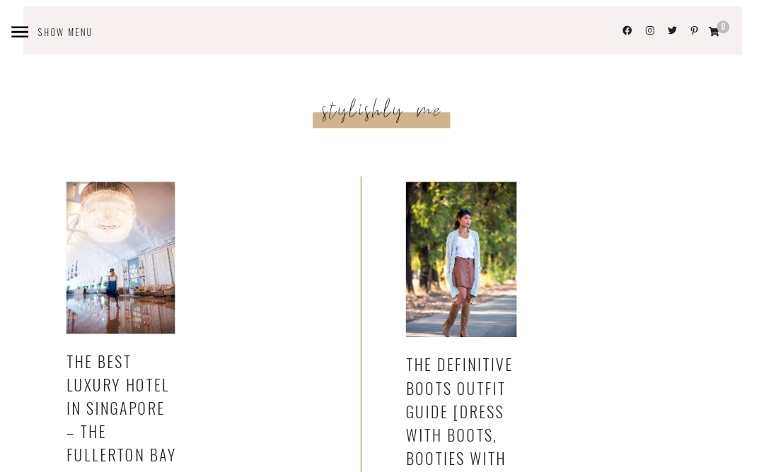 Stylishly Me is one of the best-fashion-blogs