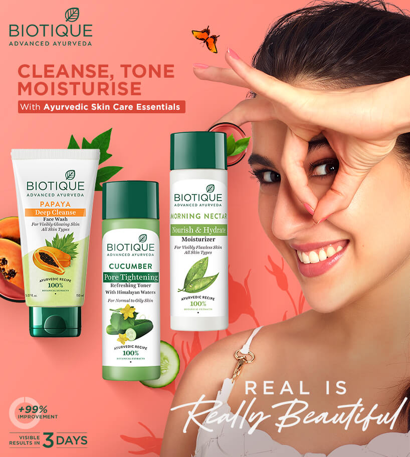 Biotique is one of the Indian cosmetic brands