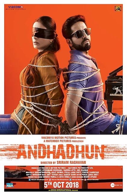 Andhadhun poster