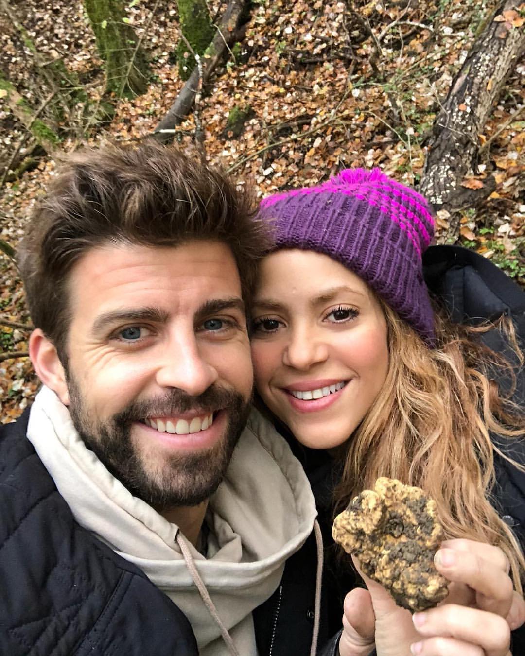 Shakira and Gerard (Instagram)