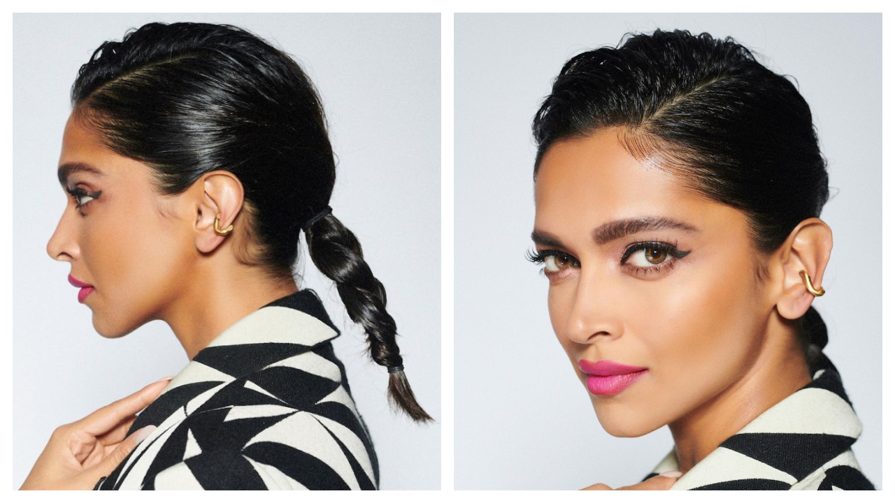  Pulled back low braid
