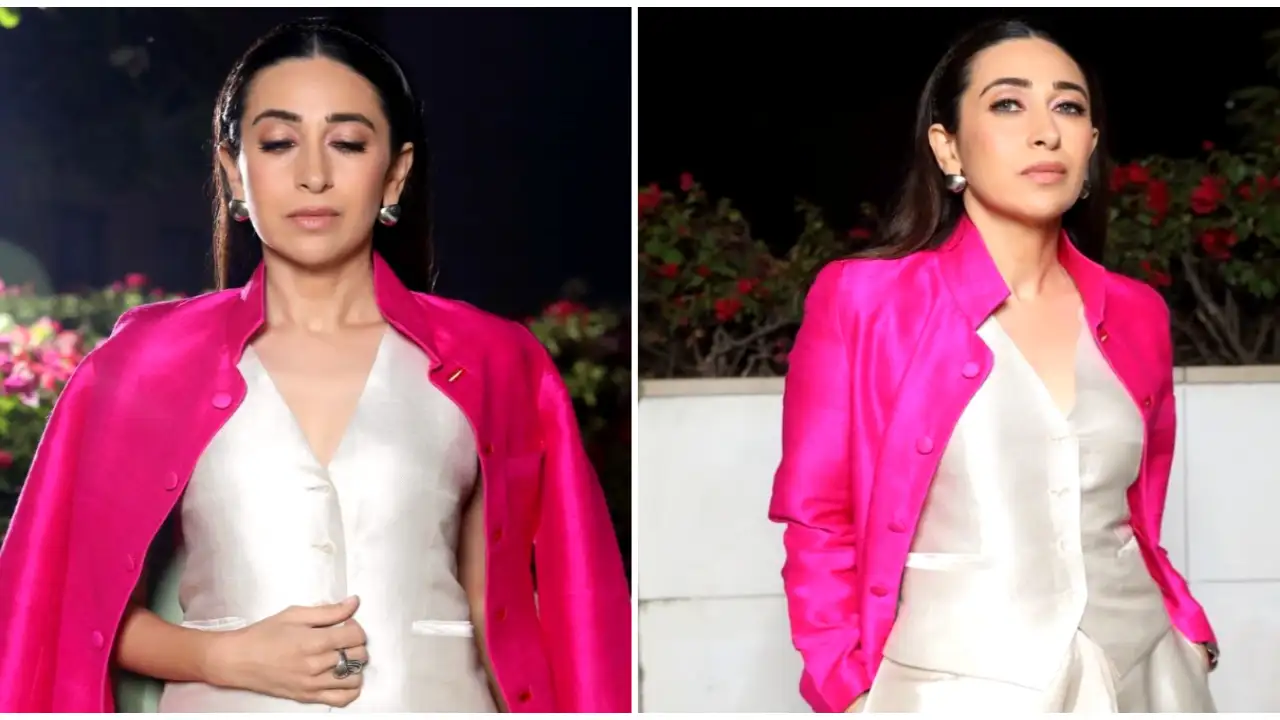 Karisma Kapoor in Payal Khandwala ensemble defines a party of glamour; Yay or Nay? Karisma Kapoor in Payal Khandwala ensemble defines a party of glamour; Yay or Nay?