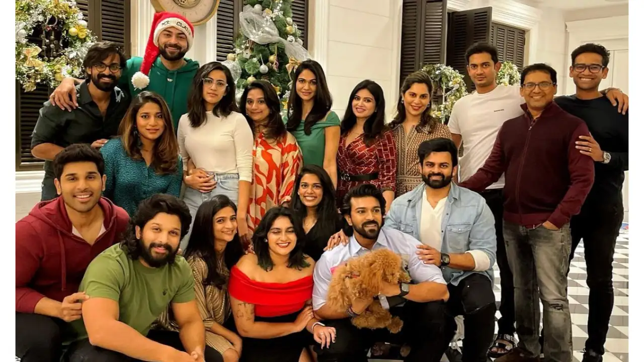 Allu Arjun, Ram Charan, and other 'Mega' cousins team up for a fun Secret  Santa game; See PIC | PINKVILLA