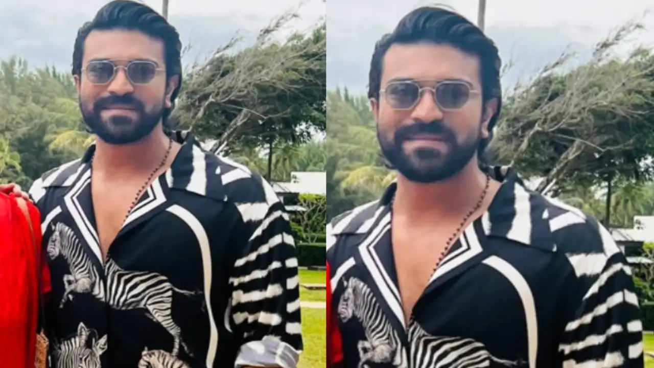 Ram Charan's look in Rs 2 Lac Zebra print shirt proves that he's ...
