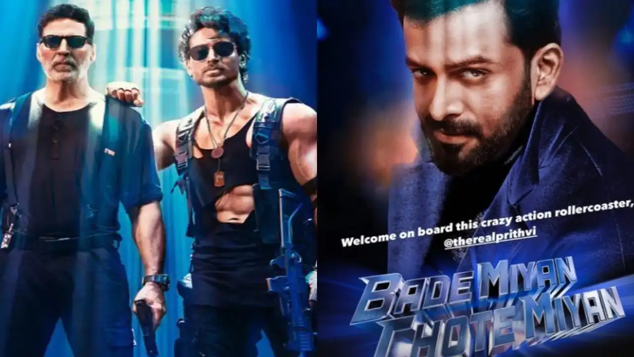 Akshay Kumar welcomes Prithviraj Sukumaran on the crazy rollercoaster of Bade Miyan Chote Miyan Akshay Kumar welcomes Prithviraj Sukumaran on the crazy rollercoaster of Bade Miyan Chote Miyan