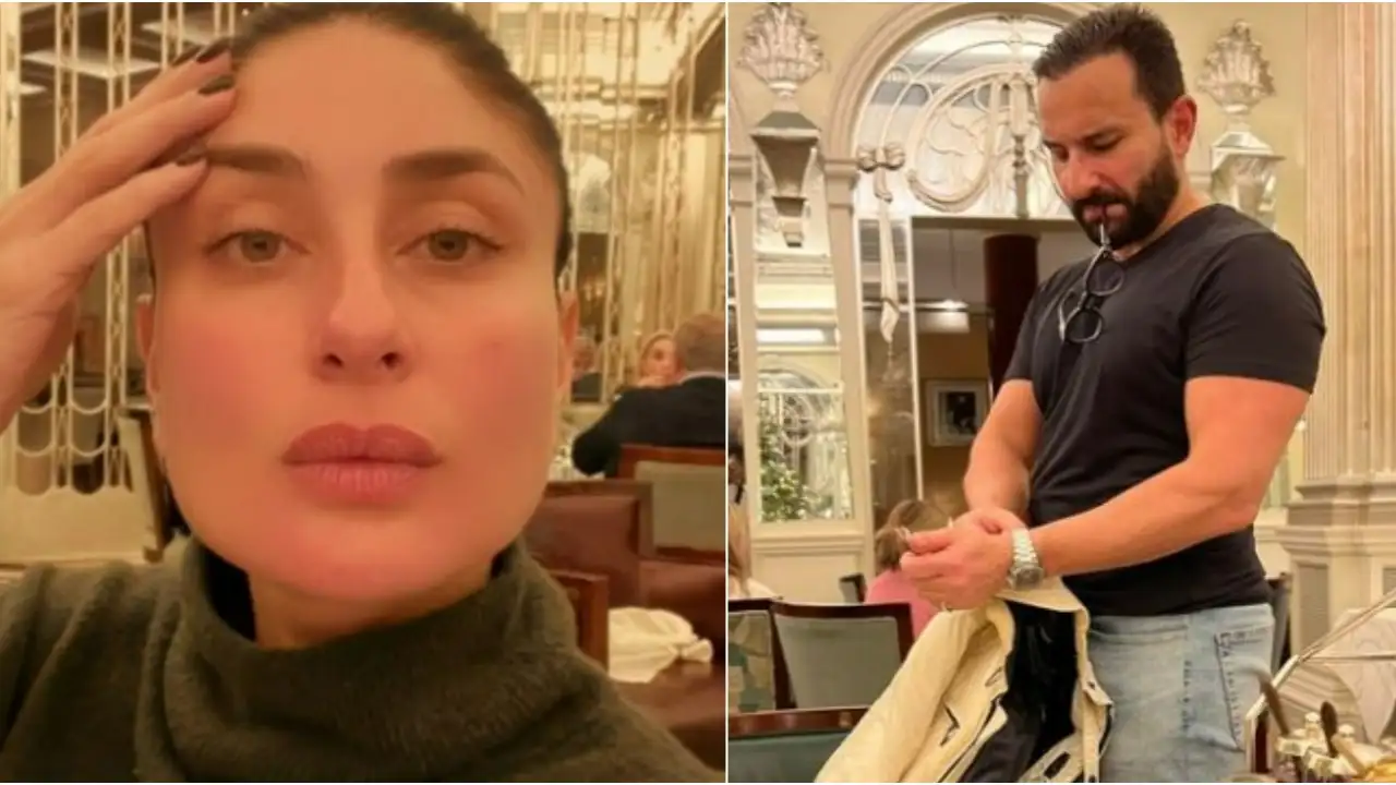 Picture courtesy: Kareena Kapoor Khan Instagram Kareena Kapoor shares a picture of Saif Ali Khan