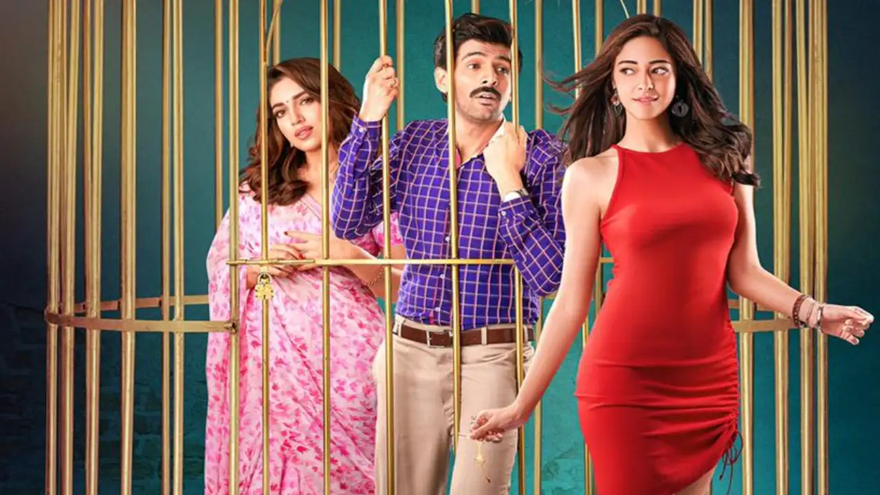Directed by Mudassar Aziz, the film Pati Patni Aur Woh was released on December 6, 2019, at the theatres. (Image Credits: T-Series) Directed by Mudassar Aziz, the film Pati Patni Aur Woh was released on December 6, 2019, at the theatres. (Image Credits: T-Series)