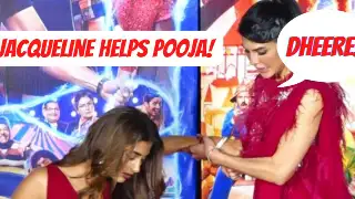 Despite an injured foot, Pooja Hegde arrives with a smile at the trailer launch of the film "Cirkus”