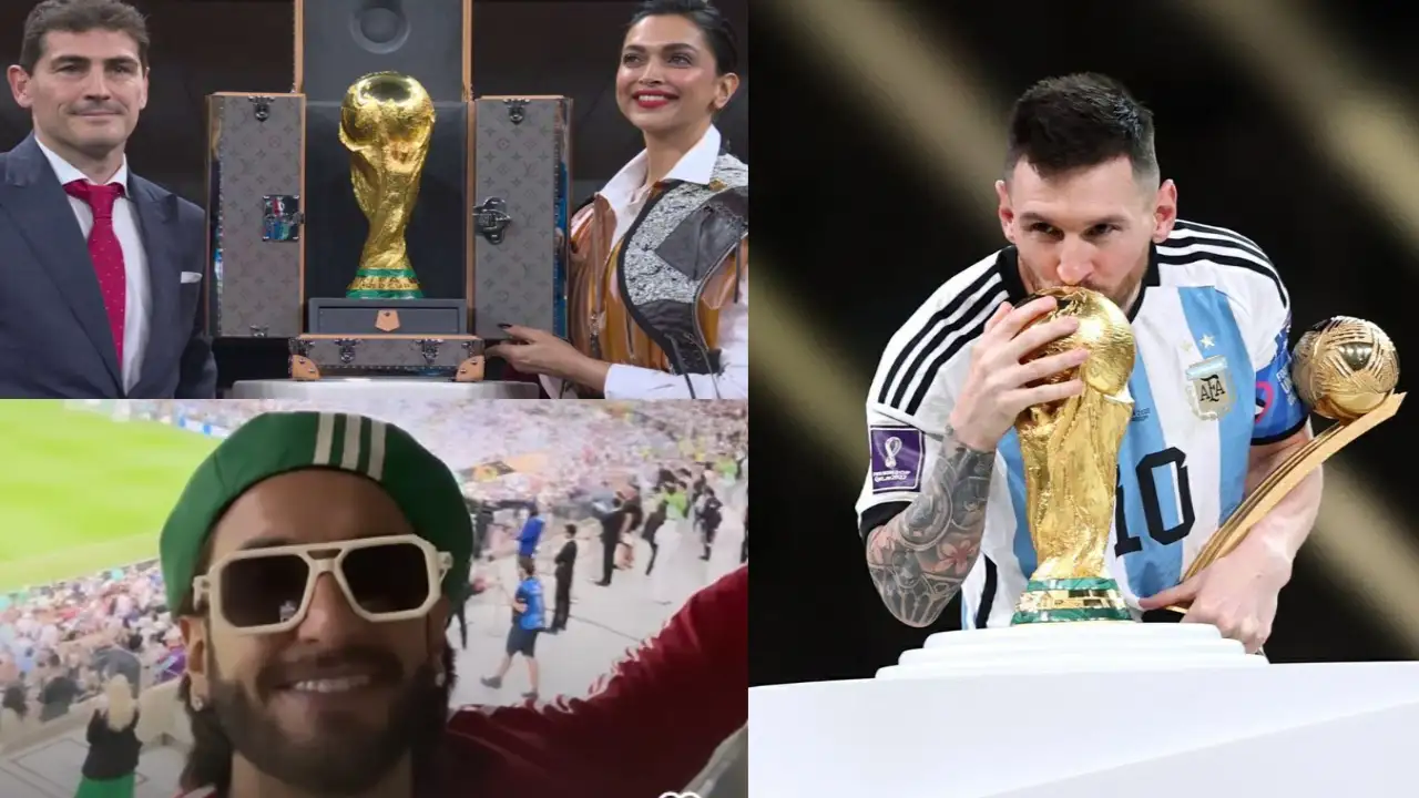 Ranveer Singh aime regarder le match Argentine vs France avec Deepika Padukone, et laisse tomber un message pour Lionel Messi