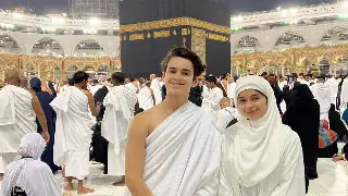Jannat Zubair looks beautiful as she shares glimpses from her first Umrah with brother Ayan