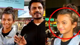 ‘Ye Bahut Sharmati Hai’- Nawazuddin Siddiqui’s daughter makes a rare public appearance