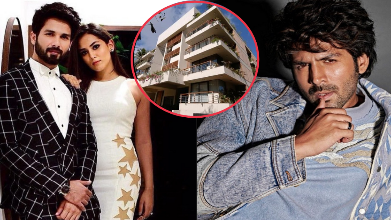 Kartik Aryan is on a house hunt, visited Shahid Kapoor's Juhu sea-facing duplex Kartik Aryan, Shahid Kapoor