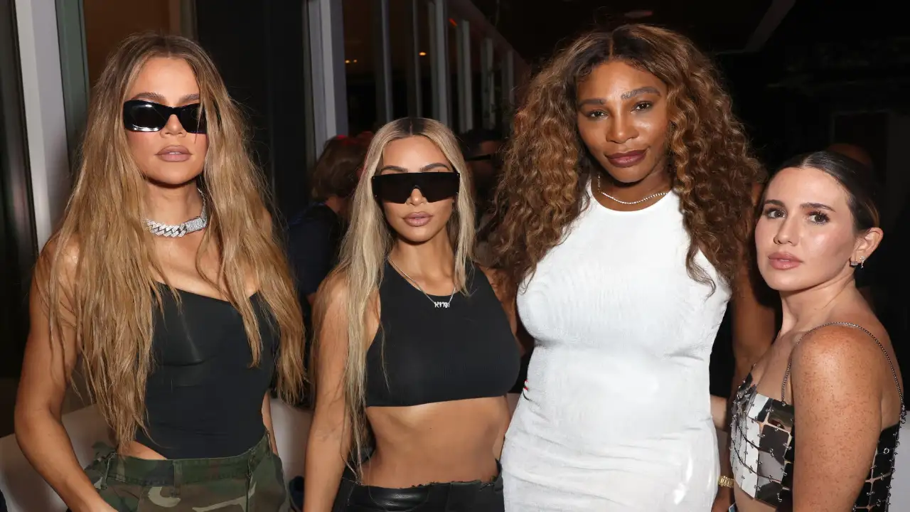 Leonardo DiCaprio and more attend Art Basel bash. Kim Kardashian Serena Williams