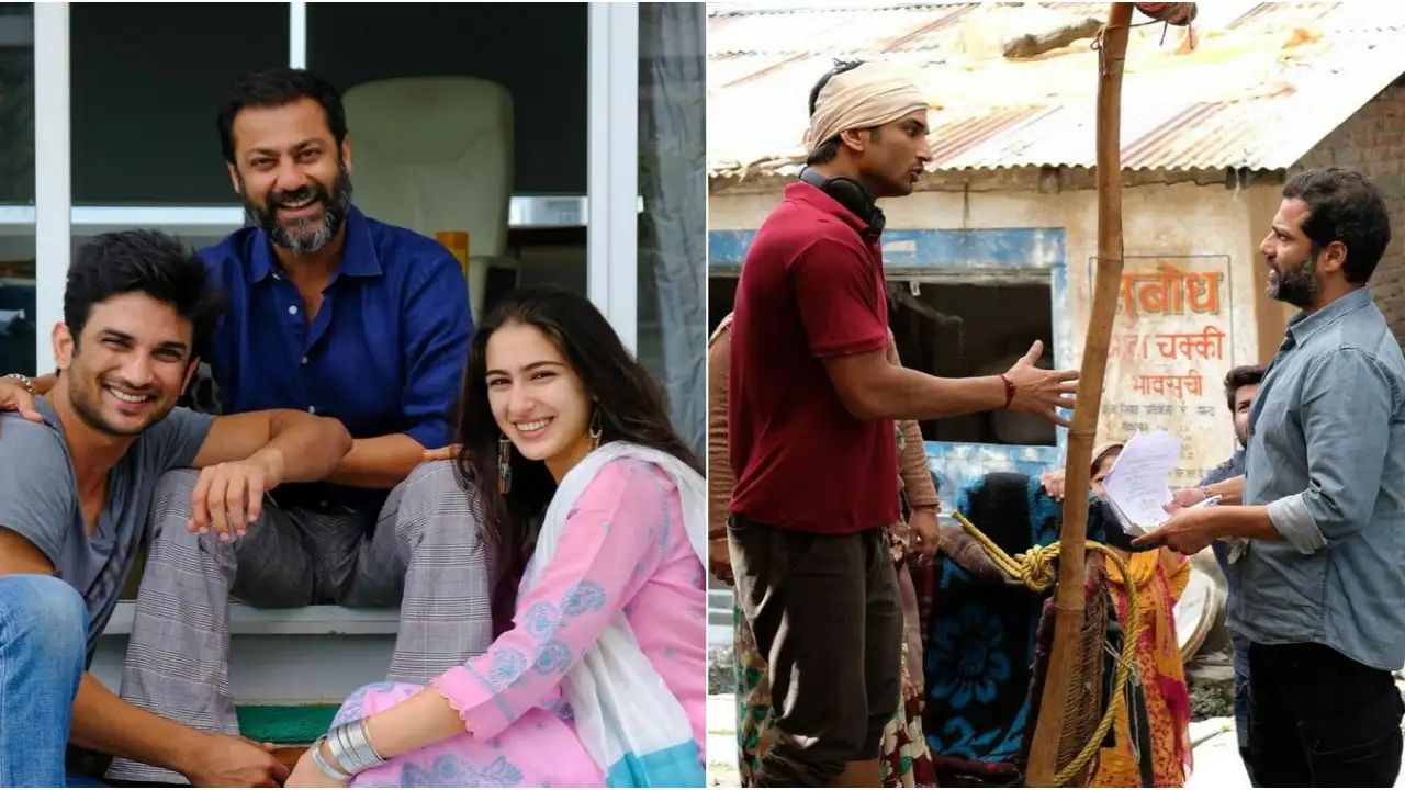 Picture courtesy: Abhishek Kapoor Instagram Throwback pictures of Sushant Singh Rajput and Sara Ali Khan from Kedarnath sets