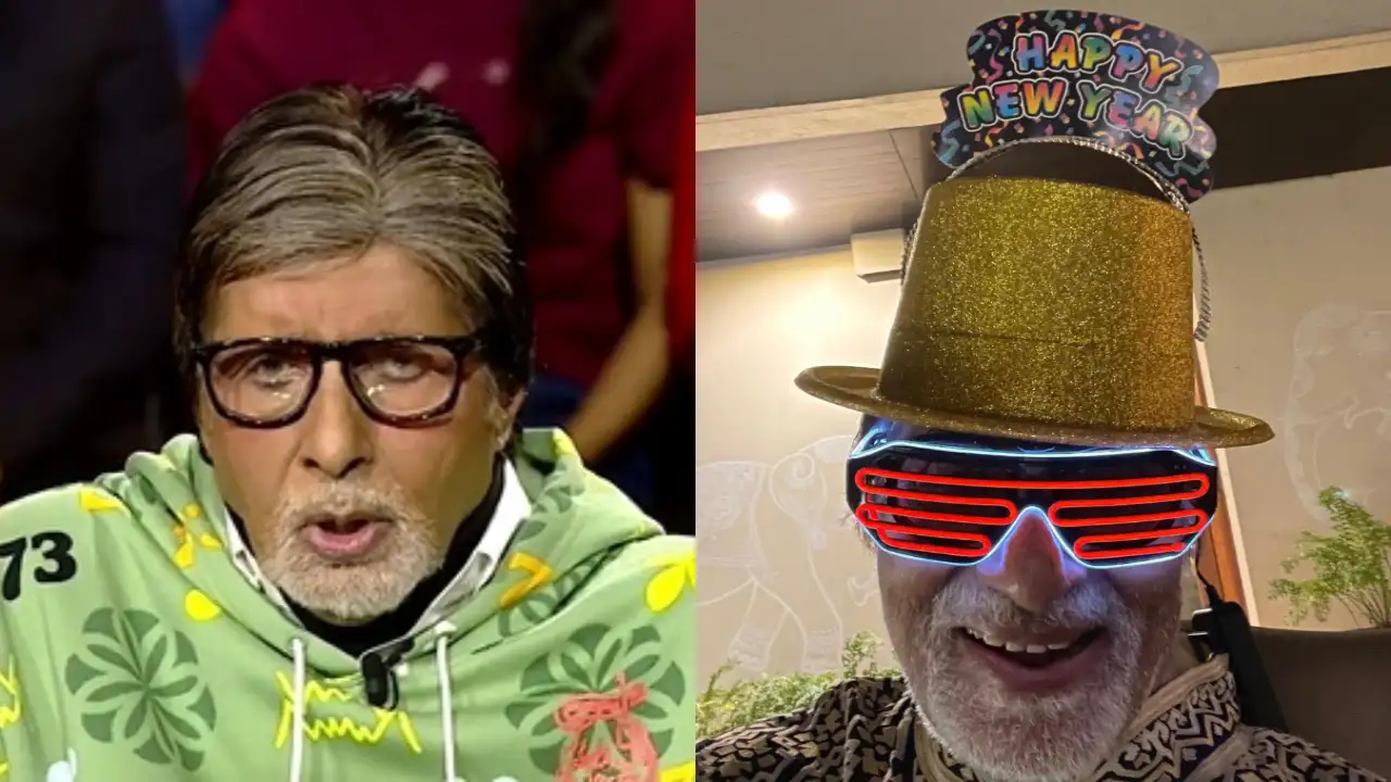 Amitabh Bachchan funky look