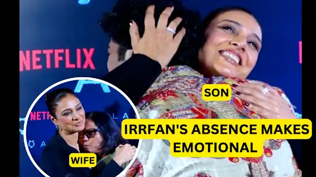 Missing Irrfan! Tabu hugs co-star Irrfan’s son Babil and wife Sutapa 
