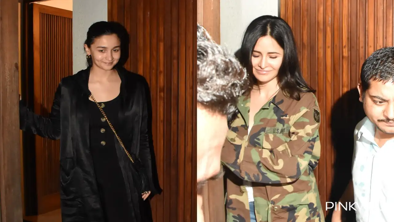 Alia Bhatt and Katrina Kaif get clicked outside Zoya Akhtar's house Alia Bhatt and Katrina Kaif get clicked outside Zoya Akhtar's house