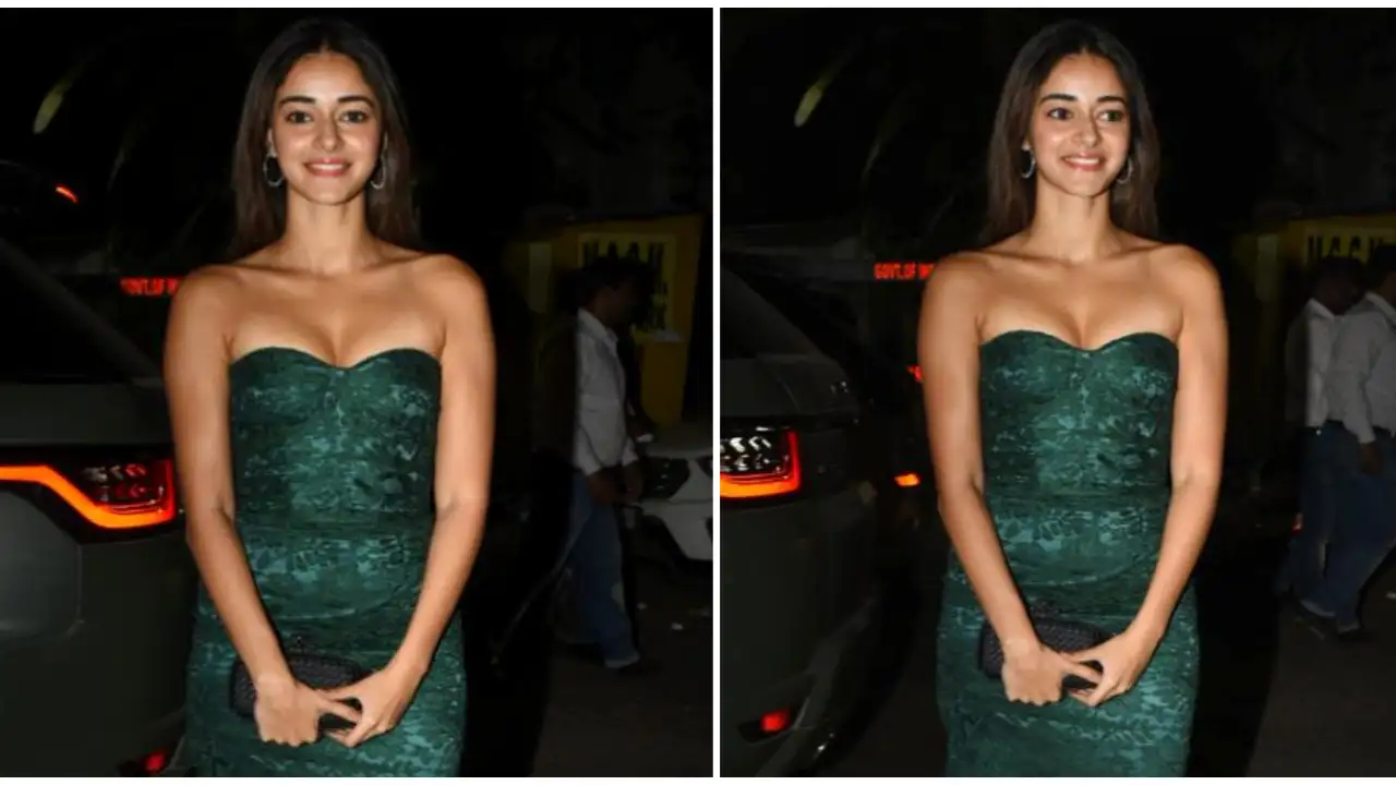 Ananya Panday’s Dolce & Gabbana dress has a glam flashback story; Find out 