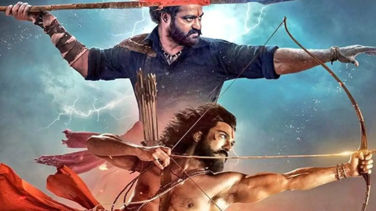Ahead of Oscars 2023 nominations, a look at 4 jaw-dropping scenes of Jr NTR and Ram Charan from RRR Movie Poster